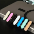 Metal Glass Camera Capacitor Button Sticker for iPhone 16 Pro Max, 16 Plus, 16 Pro, iPhone 16, Photo Camera Control Button Phone Cover. 