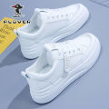 PLOVRRWoodpecker Mesh Surface White Shoes Female2022Summer New Breathable ShoesinsWomen's Harajuku Style Sneakers.