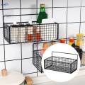 Wall Hanging Baskets, Floating Shelves, Metal Bathroom Wall Organizer Wire Storage Basket for Kitchen Bathroom, Countertop, Living Room. 