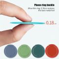 【Top Picks】 Ultra-thin luxury metal round socket holder magnetic car holder accessory ring. 