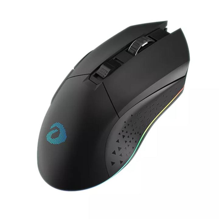 Dareu EM901X black - RGB Wireless Gaming Mouse With Dock | Daraz.com.bd