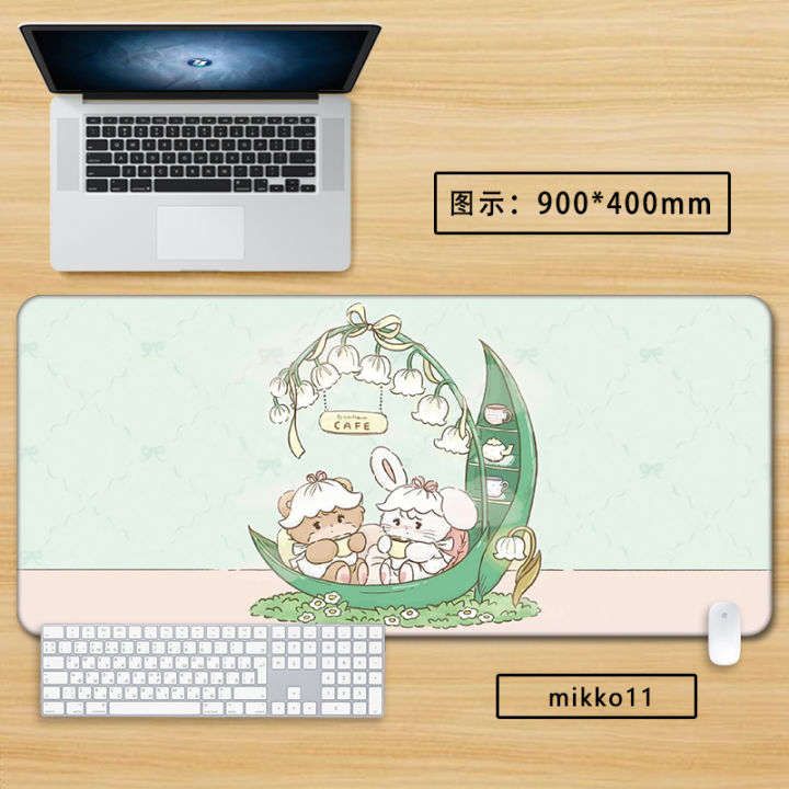 mikko%20mouse%20pad%20oversized%20girl%20cute%20cartoon%20creative%20office%20internet%20celebrity%20computer%20keyboard%20study%20desk%20mat%20-%20Image%207