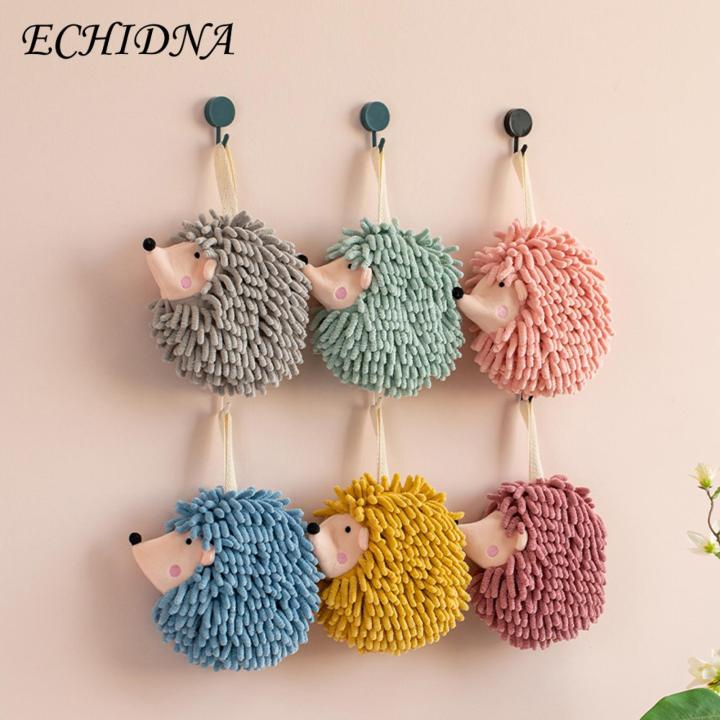 Hedgehog%20Hand%20Towel%202pcs%20Cute%20Hedgehog%20Fluff%20Ball%20Hand%20Towels%20Soft%20Absorbent%20Microfiber%20Chenille%20Towels%20with%20Hanging%20Rope%20Quick-drying%20Hand%20Towel%20Set%20Decorative%20Bathroom%20Hand%20Towel%20-%20Image%209