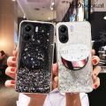 New Phone Case For Redmi 13C Cover Sparkling Star Moon Soft Silicone Transparent Mirror Anti Drop for Redmi 13C Case. 