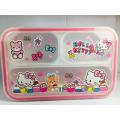 Plastic Lunch Box-Hello Kitty.