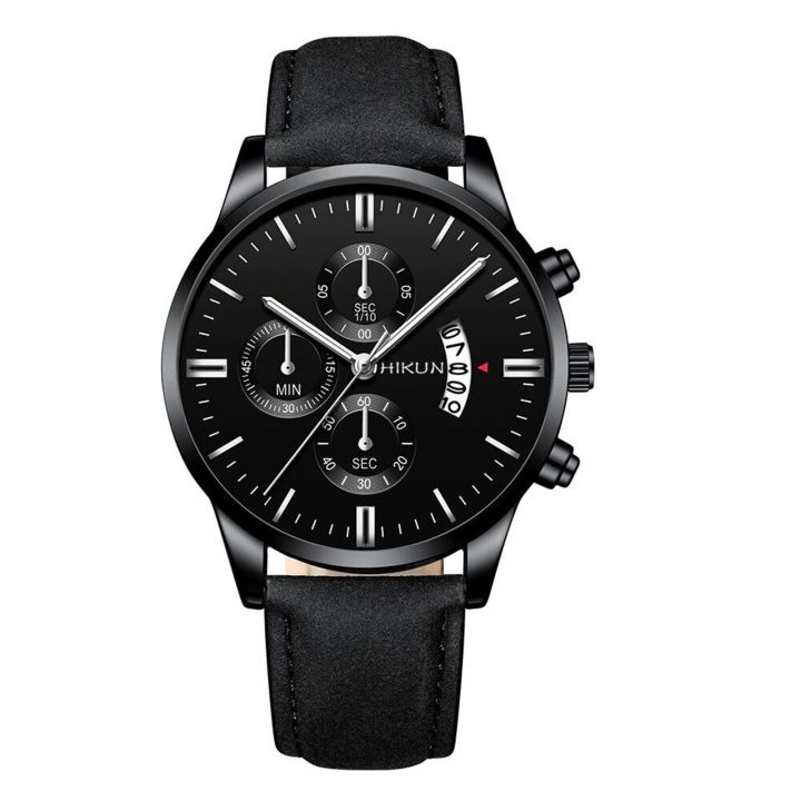 Sleek%20Minimalist%20Watch%20For%20Mens%20Fashion%20Leather%20Strap%20Dial%20Men's%20Analog%20Quartz%20Watch%20Gift%20Luxury%20Men%20Mechanical%20Wristwatches%20-%20Image%207