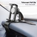 【High-quality】 Car Phone HolderEasy Clip Mount Stand Panel Multi Functional Universal Dashboard Navigation Bracket Holder. 