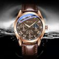 2024 New Concept Mens Watches Decorative timing Leather Casual Quartz Watch Men's Sport Waterproof Clock Watch Relogio Masculino. 