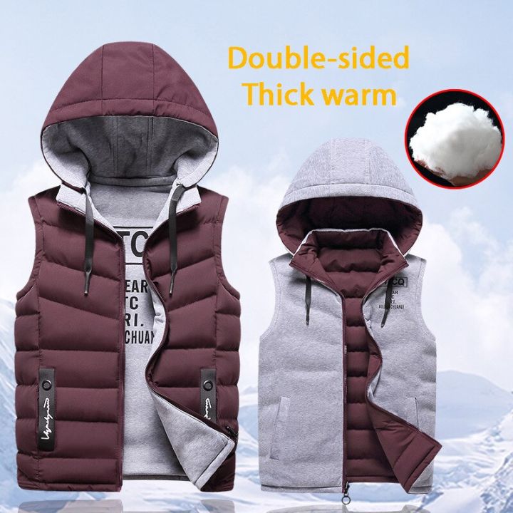 Brand%20Men's%20Vest%20Winter%20Sleeveless%20Jackets%20Down%20Vest%20Men%20Hooded%20Warm%20New%202022%20Casual%20Outwear%20Hat%20Detachable%20Outer%20Vest%20Chalecos%20-%20Image%205