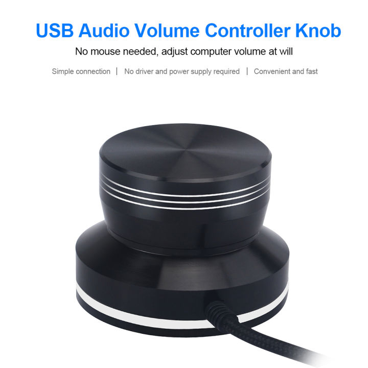 AIMOS%20USB%20Audio%20Volume%20Controller%20Knob,%20Volume%20Adjuster%20Rotary%20Computer%20Speaker%20Volume%20Control%20Switch%20For%20Win7/8/10/XP/Mac/Vista%20Android%20(Black)%20-%20Image%206