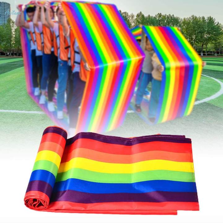 Fun Run Mat Team Building Game Backyard Dynamic Movement Exercise Prop Teamwork for Indoor Activities