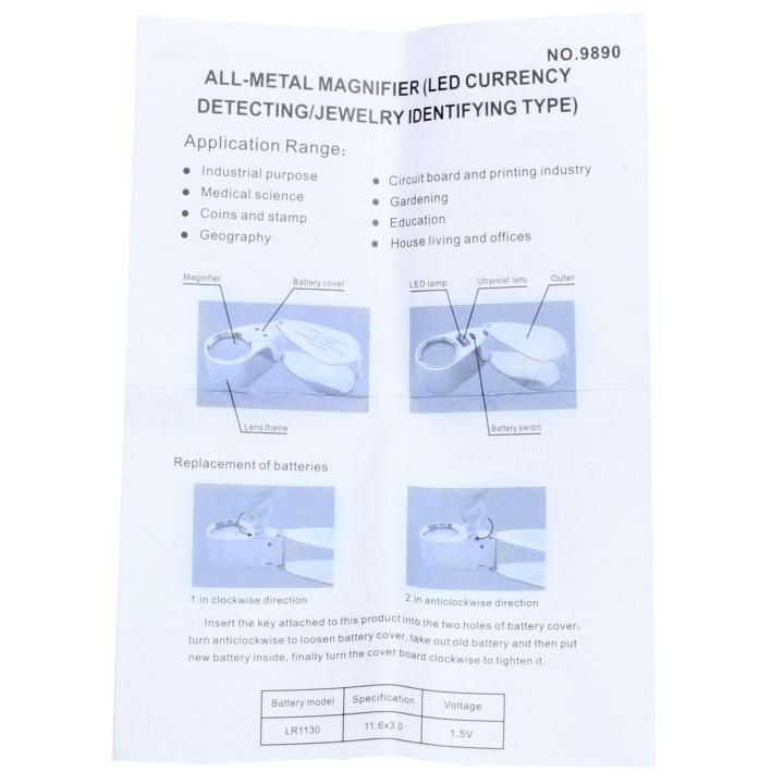 40x%20LED%20Pocket%20Magnifier%20Jeweller%20Eye%20Glass%20Loop%20Lens%20Magnifying%20Loupe%20UV%20Light%20-%20Image%208