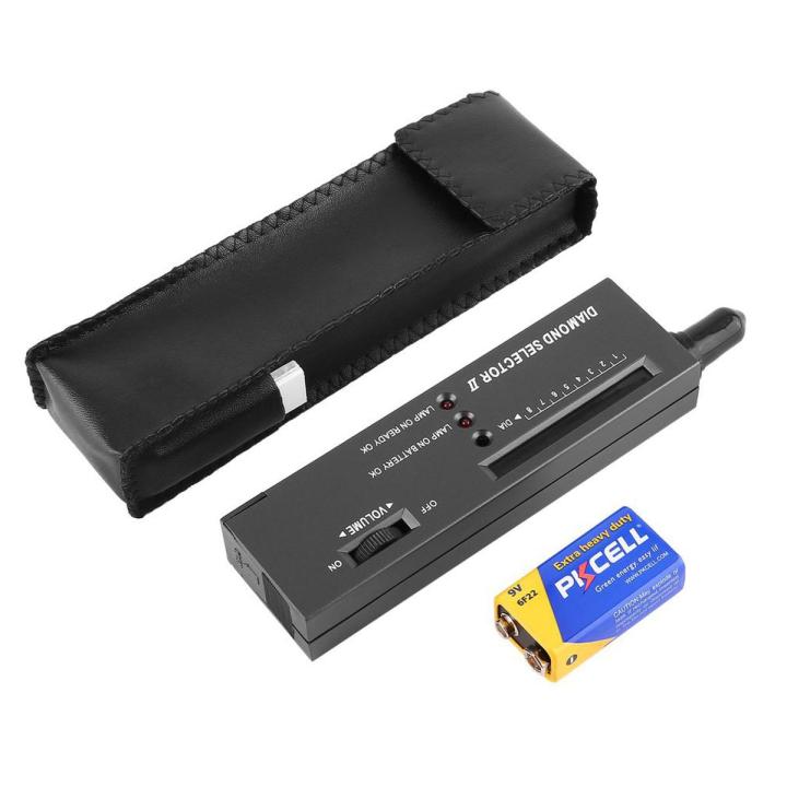 Diamond Tester Selector II Gemstone Tool LED Audio Checker Jewelry Testing