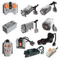 Technical Motor Parts Multi Power Functions 8293 8883 Tool Servo Train Motor PF Model Sets Building Blocks Compatible brand Superman. 