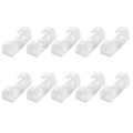 20pcs Adhesive Data Cable Charging Wire Holder Clips Wall Desktop Cable Organizer Peeling and Mounting, Using Adhesive Glue.. 