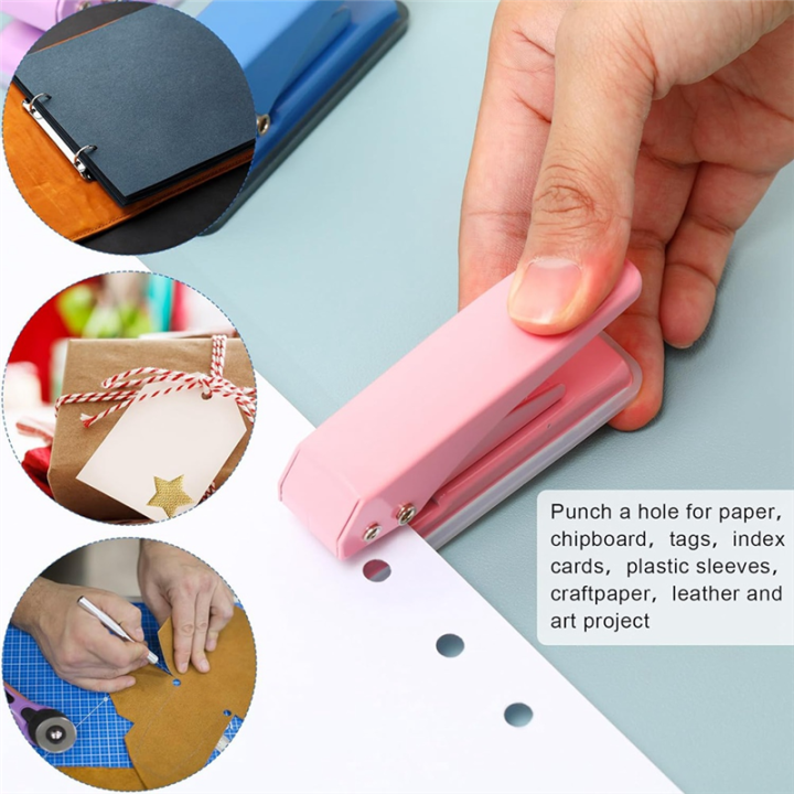 10%20Pcs%20Single%20Hole%20Punch%20with%20Lock%201%20Hole%20Paper%20Hole%20Punch%2020%20Sheet%20Capacity%20Handheld%20Paper%20Puncher%20with%20Anti%20Skid%20Base,%20-%20Image%206