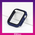For Apple Watch 44mm Case + Tempered Glass for watch series 4/5/6 , Screen Protector Coverage Bumper Case for Apple Watch Series 4,5,6 44mm. 