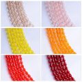 Teardrop Faceted Crystal Glass 5x3mm 8x6mm 12x8mm 15x10mm Loose Beads Lot For Jewelry Making DIY Earring Findings.