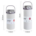 1000/1200ML Large Capacity Thermos Cup Stainless Steel Water Bottle With Straw Outdoor Sports Fitness Portable Vacuum Flask. 