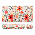 Mouse pad super large dirt resistant wholesale popular cross-border foreign trade abstract texture contour table mat line game set. 