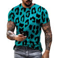 Fashion leopard graphic T-shirt for men summer casual women streetwear 3D print camisetas T shirt men clothing Harajuku tops tee.