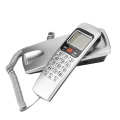 Home Landline Wall Mounted Telephone with FSK/DTMF Caller ID Desktop Corded Fixed Phone Fashion Extension Telephone for Home.