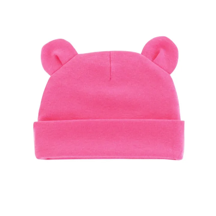 Baby%20Hat%20Newborn%20Baby%20Girl%20Boy%20Beanies%20Cute%20Ears%20Bonnet%20Cap%20Infant%20Cotton%20Hats%20Warm%20Caps%200-12%20Months%20-%20Image%202