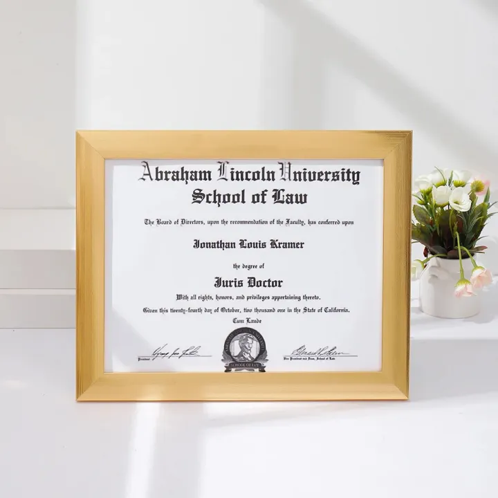 Diploma%20Frame%208.5x11%20Certificate%20File%20Display%20Stand%20PVC%20Picture%20frame%20-%20Image%203