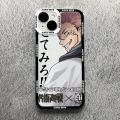 Japan Anime Jujutsu Kaisen Ryomen Sukuna Phone Case for iphone 15 14 13 12 11 Pro MAX X Xs Max XR 15Plus Luxury Clear Soft case.