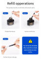 BAOKE Pure Fountain Pen Refill Ink 40ml Dark Blue(MS213). 