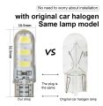 T10 Silicone gel Parking bulb Reading dome lamp Indicator License Plate Marker Rear Tail. 