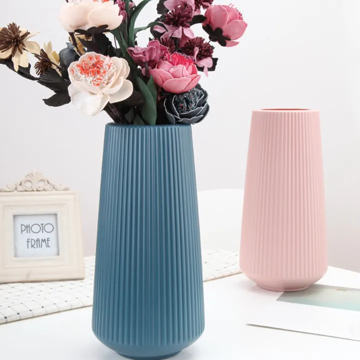Nordic%20Style%20Plastic%20Vase%20Dried%20Flower%20Arrangement%20Pot%20Holder%20Home%20Office%20Decor%20Modern%20Flower%20Vase,Green%20-%20Image%206