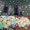 Glow In The Dark Luminous Star Stickers Halloween Decorations for Home Toy -1pac.