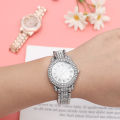 High-end Inlaid Quartz Watch Roman Pattern Watch for Girls Watches for Women Fashion Accessory. 
