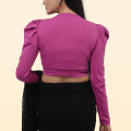 Crop top full sleeve fashionable blouse for women's.. 