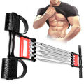Multi Function Chest Pull Expander 3 in 1 - Black and Red. 