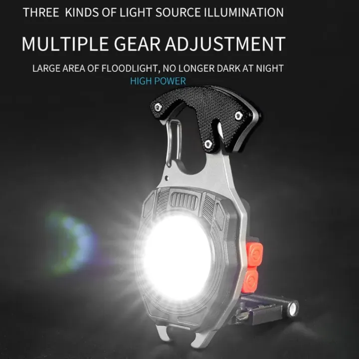 LED Rechargeable Key Chain Light / Multifunctional Key Chain Light /Key ...