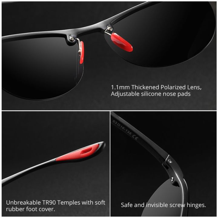 KDEAM%20Rimless%20Oval%20Men's%20Sunglasses%20Polarized%20TR90%20Material%20Frame%20TAC%20Polarization%20Lense%20Soft%20Rubber%20Foot%20Cover%20-%20Image%204