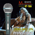Professional Handheld Wired Microfone Mic Dynamic Microphone for Karaoke Live Vocal Performance Microfone. 