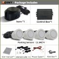 Car Front Parking Sensor Kit Auto Parktronic Vehicle Backup Radar Assistant System Buzzer Alarm Volume Can be Adjusted Universal.