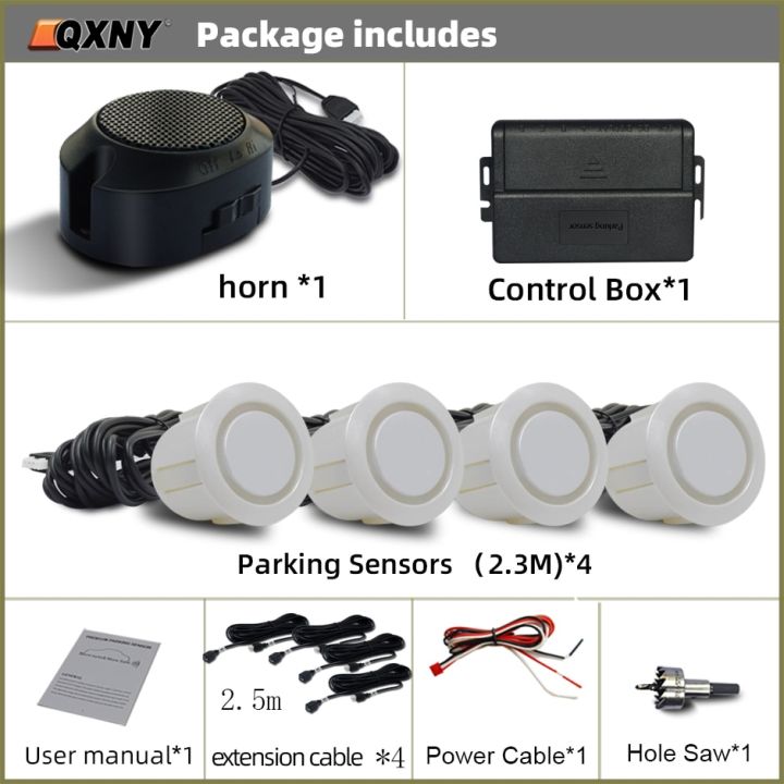 Car%20Front%20Parking%20Sensor%20Kit%20Auto%20Parktronic%20Vehicle%20Backup%20Radar%20Assistant%20System%20Buzzer%20Alarm%20Volume%20Can%20be%20Adjusted%20Universal%20-%20Image%202