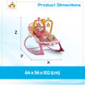 Baby Infant to Toddler Rocker with sleeping sound Baby Rocker-Multicolor. 