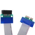 PCI-Express PCI-E 1X Riser Card Flex Extender Extension Cable for PC. 