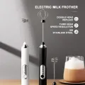 Hand Mixer Electric Milk Frother Whisk Egg Beater USB Rechargeable Handheld Coffee Blender Milk Shaker Mixer Foamer Food Blender.