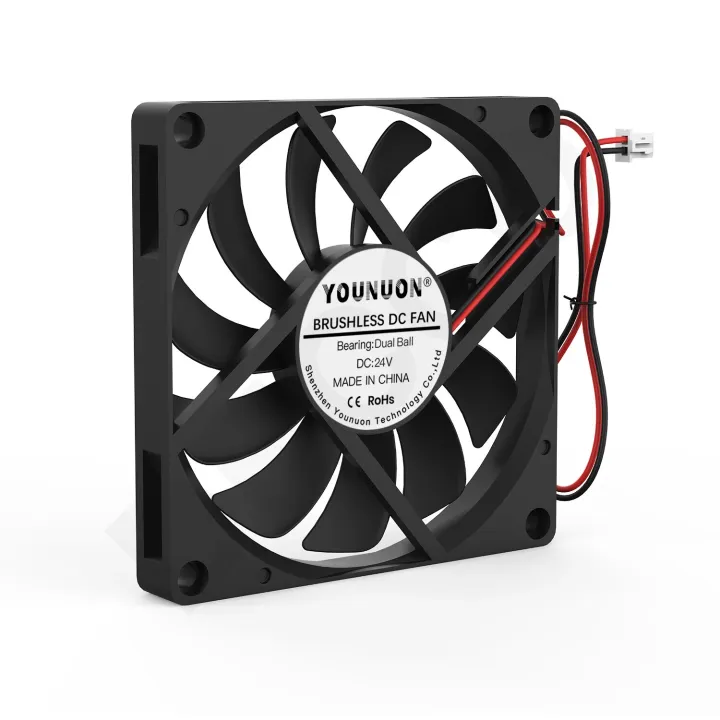 2PCS%205V%20USB%2080MM%20Cooling%20Fan%20Dual%20Ball/Sleeve%20Bearing%2080x80x10mm%20DC%20Brushless%20Cooling%20Fan%2080mm%208010%20PC%20Laptop%20Axial%20Cooler%20Fan%20-%20Image%202
