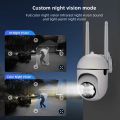JOOAN 3MP PTZ IP Camera Color Night Auto Tracking CCTV IP WiFi Camera Security Camera Home Surveillance Camera Baby Monitor. 