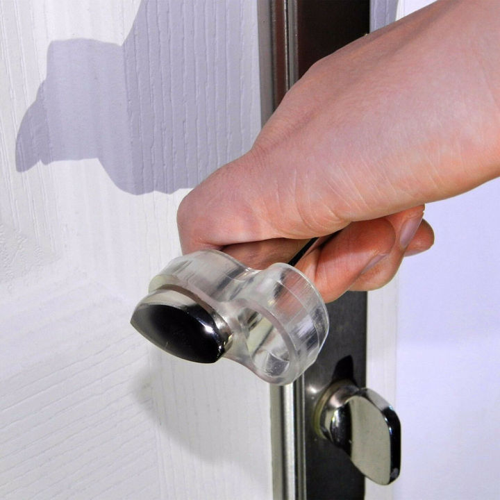 1/4%20Pcs%20Silicone%20Door%20Stopper%20Anti-collision%20Ring%20Door%20Handle%20Buffer%20Wall%20For%20Protector%20Transparent/White%20Shockproof%20Pad%20Home%20Supply%20-%20Image%202