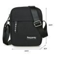 Nylon Shoulder Bag Men Solid Color Crossbody Bag Casual and Fashionable Retro Bag Business Crossbody Bags for Men Hand Bag сумка. 