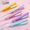 Mini Hair Straightener Multicolor Flat Iron Curler Ceramic Tourmaline Plate Easy Use And Carry Pocket Curling Styling Tool. 