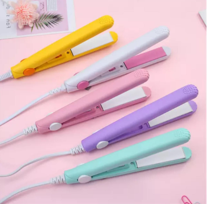 Mini%20Hair%20Straightener%20Multicolor%20Flat%20Iron%20Curler%20Ceramic%20Tourmaline%20Plate%20Easy%20Use%20And%20Carry%20Pocket%20Curling%20Styling%20Tool%20-%20Image%203